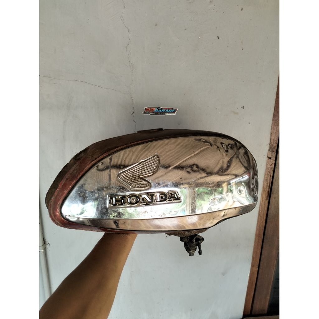 Tangki set panel emblem honda S90 S90Z Original siap pakai