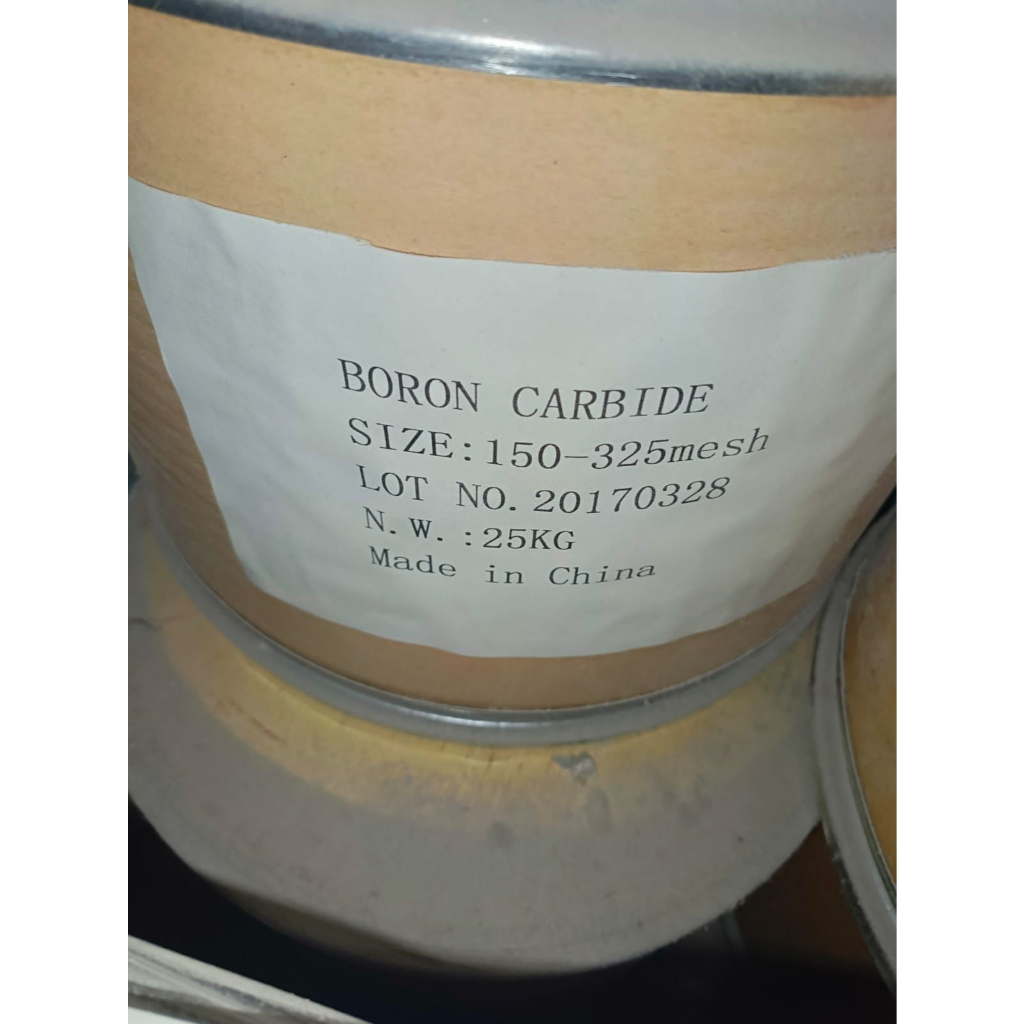 Boron Carbide B4C powder Boron Carbide serbuk Sandblasting Polishing ready 1 kg