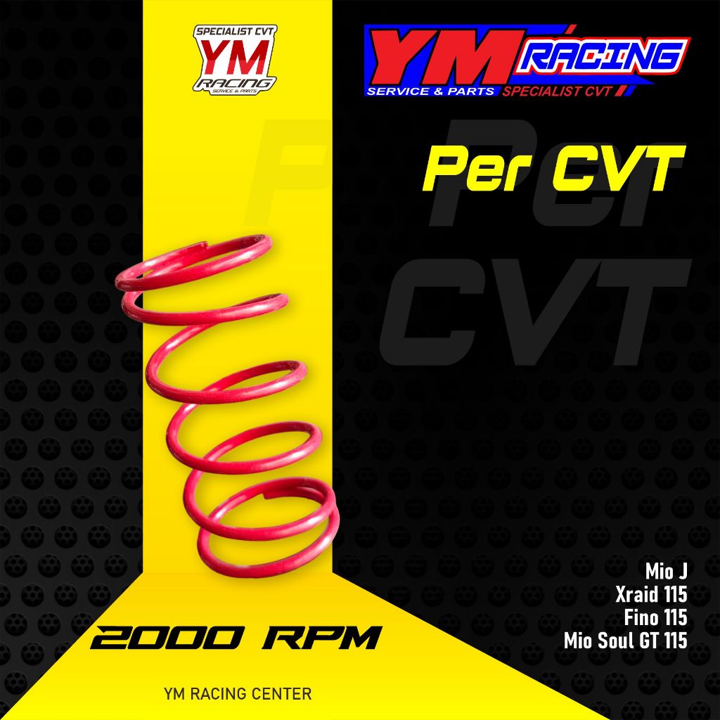 PER CVT MIO J 2000 RPM / PER CVT 2000 RPM XRIDE 115 | PER CVT 2000RPM MIO SOUL GT 115 [ PER CVT 2000