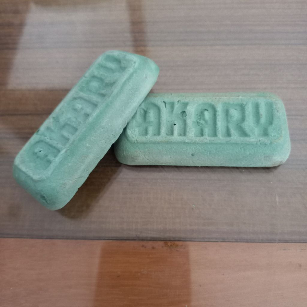 Batu Ijo AKARY / Batu Ijo Poles / Pengkilap Stainless Kuningan