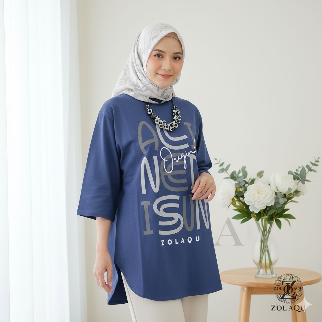 Zolaqu Original  Seri terbaru Zolaqu Jumbo Fashion wanita Hijab fashion wanita 2025 limited edition