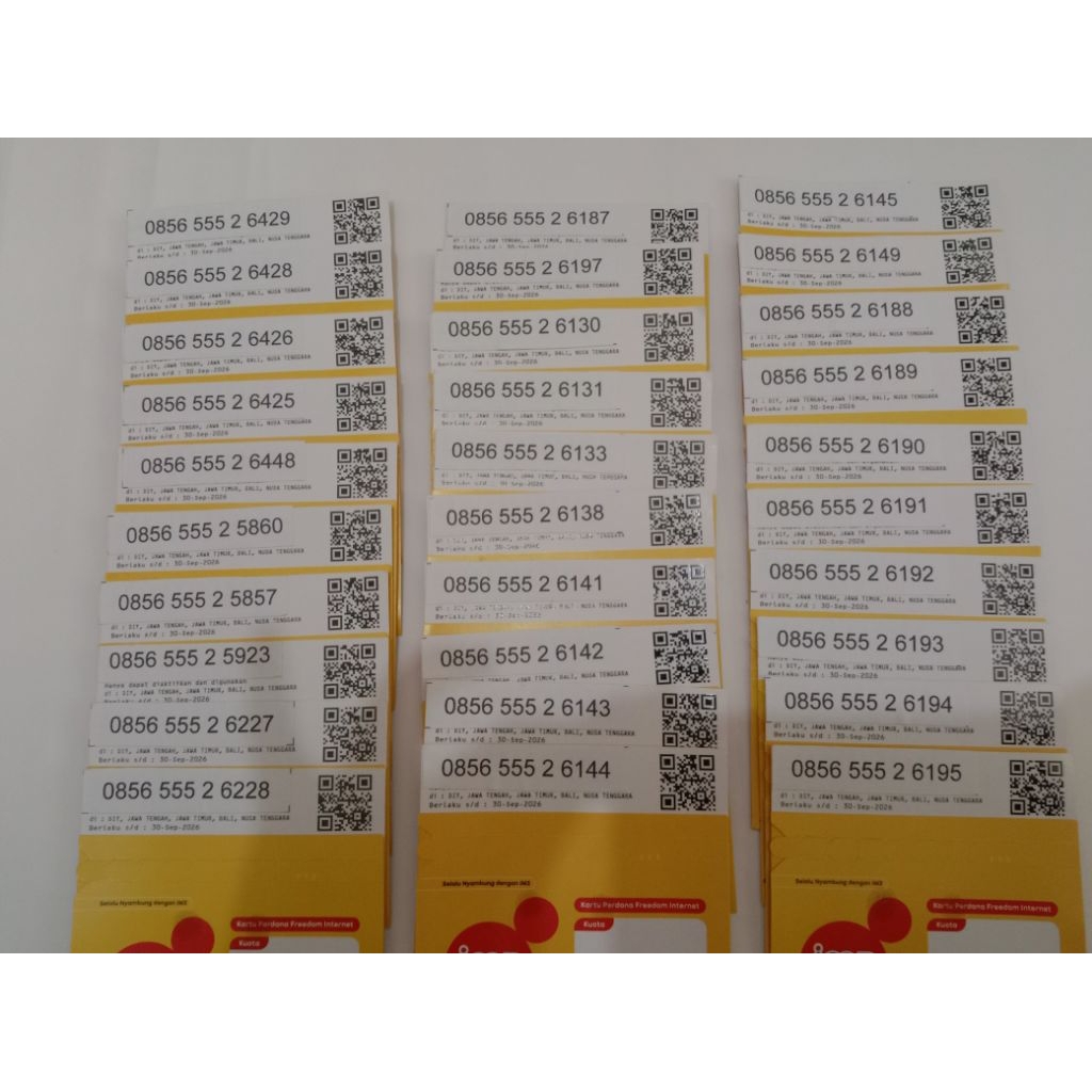 Obral Nomor Cantik IM3 MURAH MERIAH