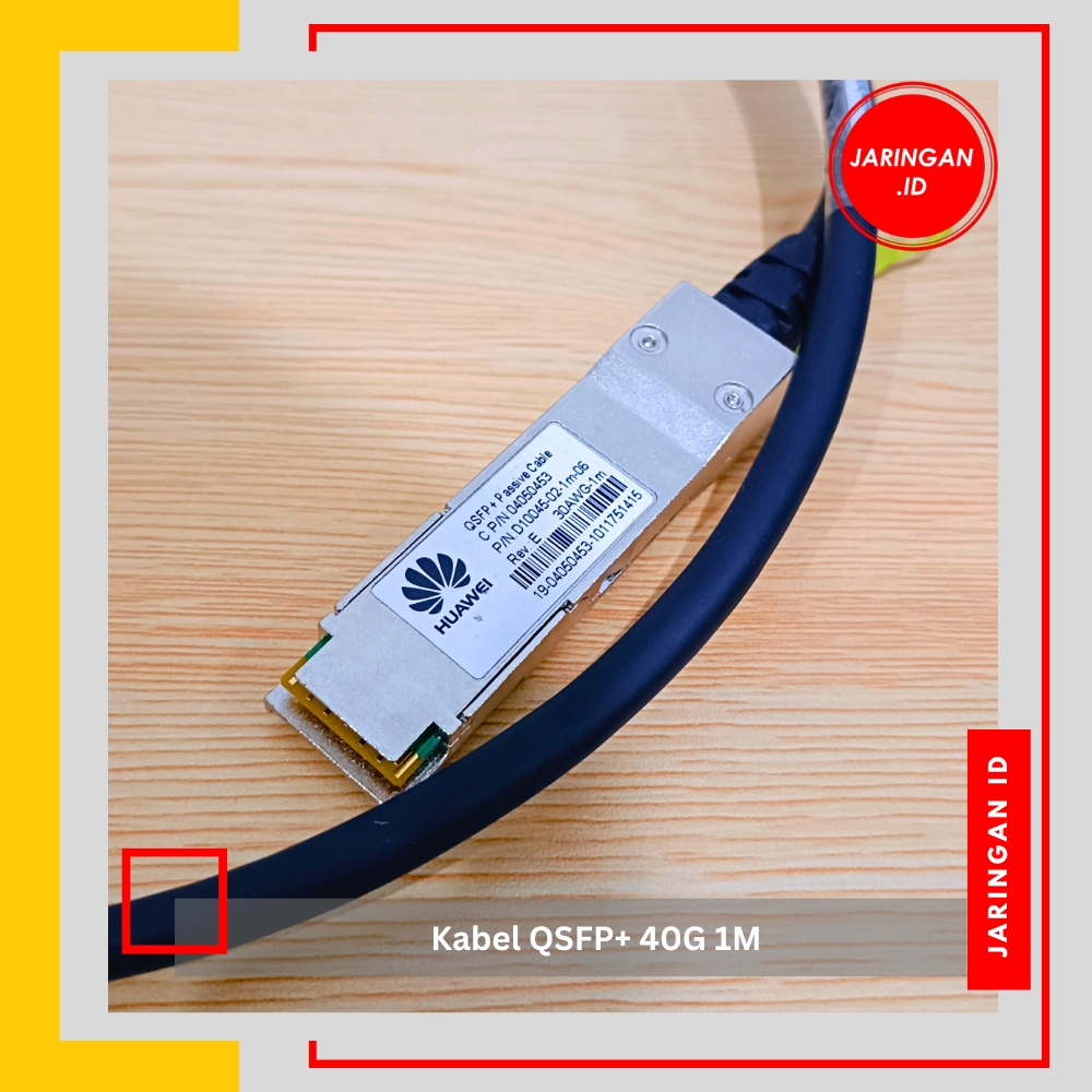 Huawei QSFP+ 40G DAC CU1M QSFP+ To QSFP+ Passive Cable