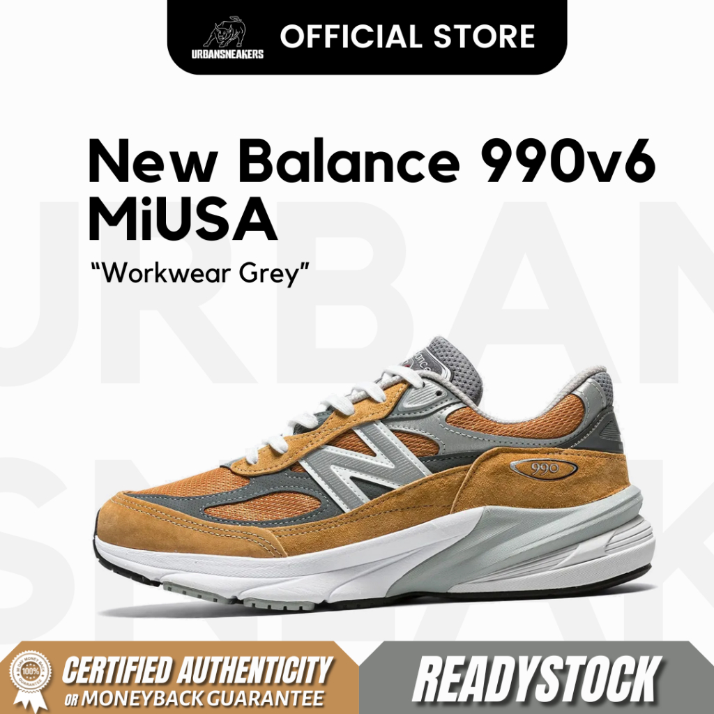 New Balance 990v6 MiUSA Workwear Grey | U990TN6