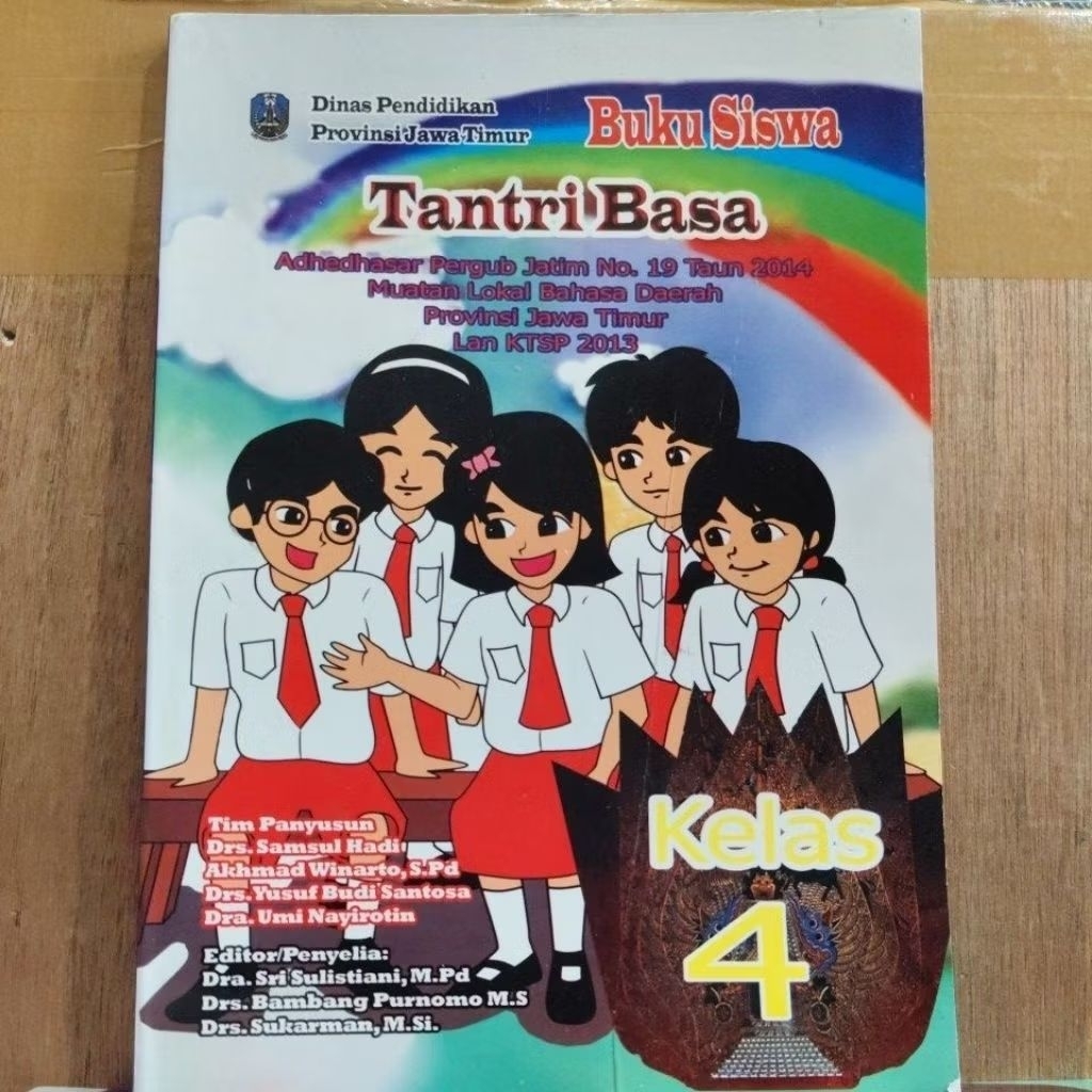 [Buku Paket] Tantri Basa Jawa Kelas 4 Dinas Pendidikan Provinsi Jawa Timur