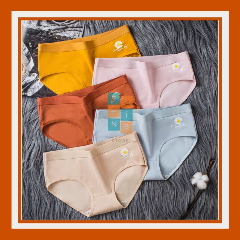 CD Bunga Daisy Celana Dalam Import Lucu Motif Celana Dalam Wanita