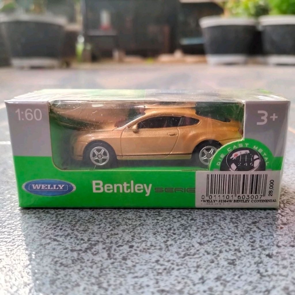 WELLY BENTLEY CONTINENTAL SUPER SPORT GOLD Skala 1:64
