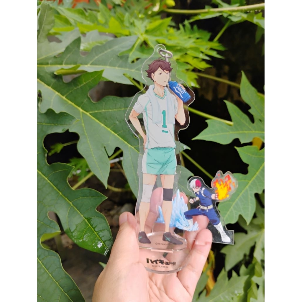 (ADA BONUS) Haikyuu Standee Acrylic/Akrilik Oikawa Tooru
