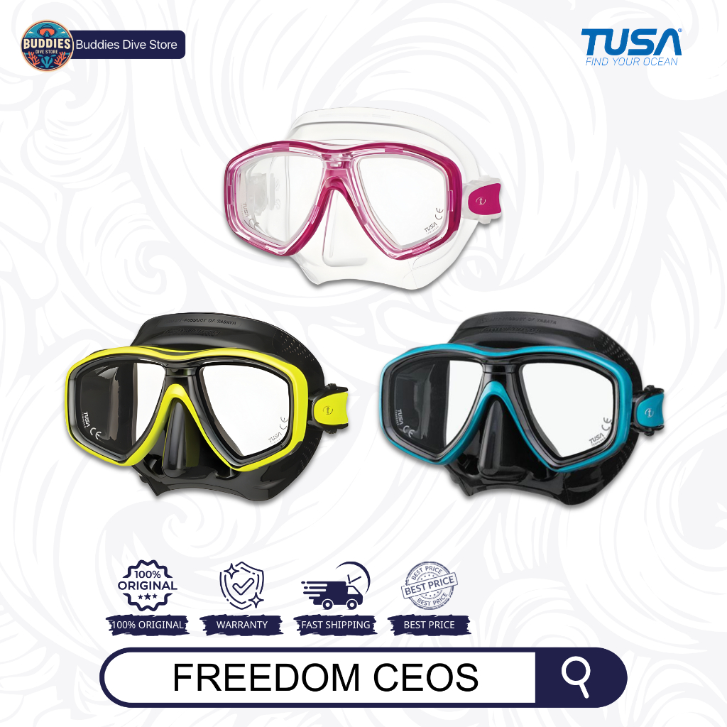 TUSA Mask Freedom Ceos - Diving Mask