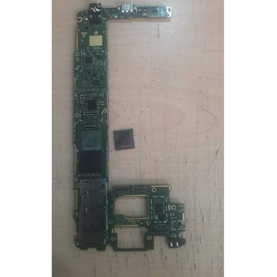 Mesin bekas Moto G6 Plus IC CPU dilepas bahan kanibal matot