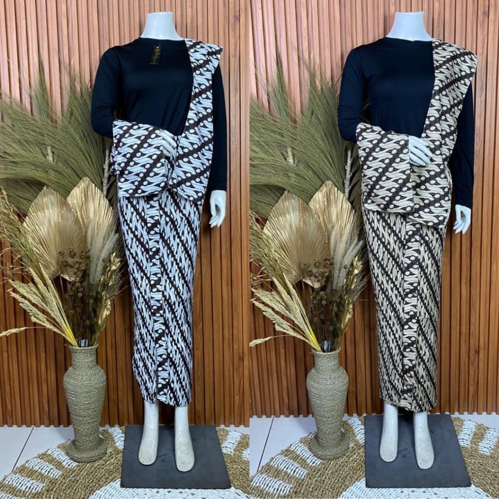 Couple Rok Wiron Batik Dan Selendang Batik Pilihan Warna Dan Motif Lainnya