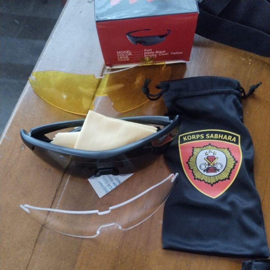Kacamata Jatah Polri 3 Lensa Pembagian