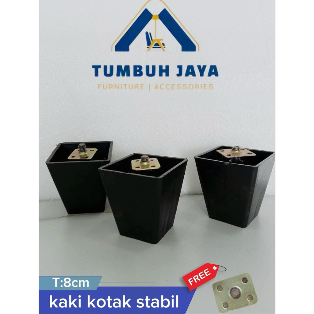 Kaki sofa stabil springbed kotak piramid / Kaki sofa fiber kotak / Kaki dipan springbed kotak plasti