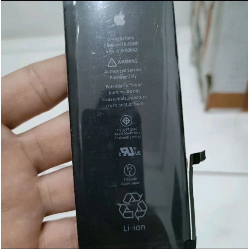 Baterai Batere Batre iPhone 6S+ kualitas ori copotan