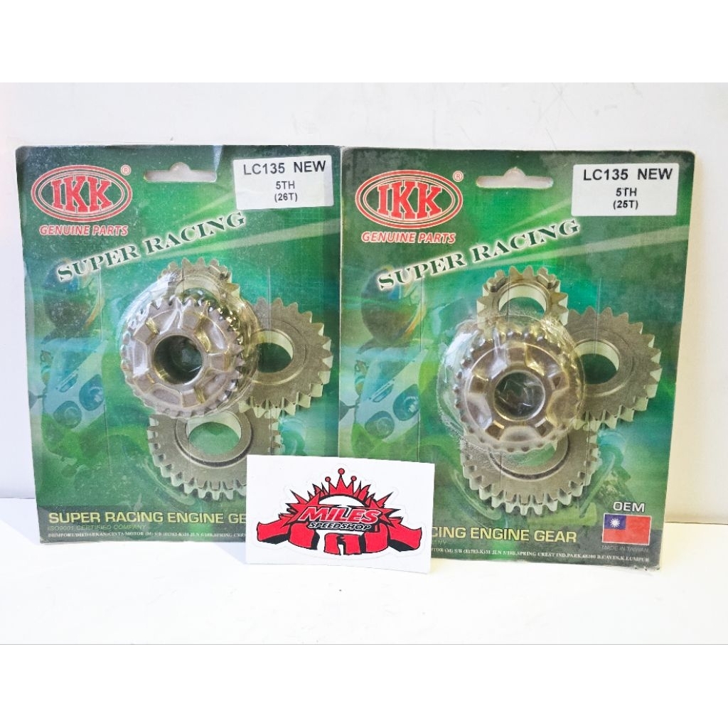 Gigi Gear Rasio IKK Jupiter MX LC135