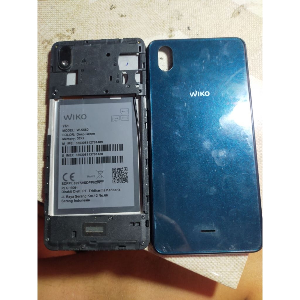 lcd wiko y61 (w-k560) ori copotan