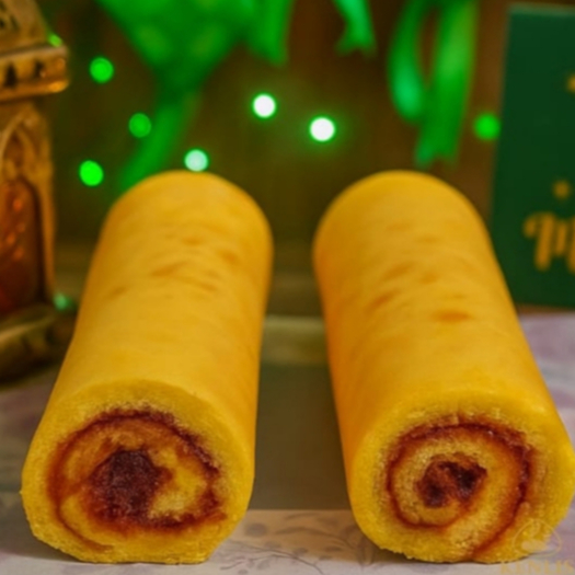 BOLU GULUNG NANAS  KHAS BANGKA-LEMBUT,HARUM & MANIS SEDANG ASLI BUATAN RUMAHAN