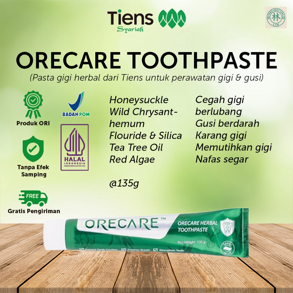 Orecare Herbal Toothpaste – Tiens