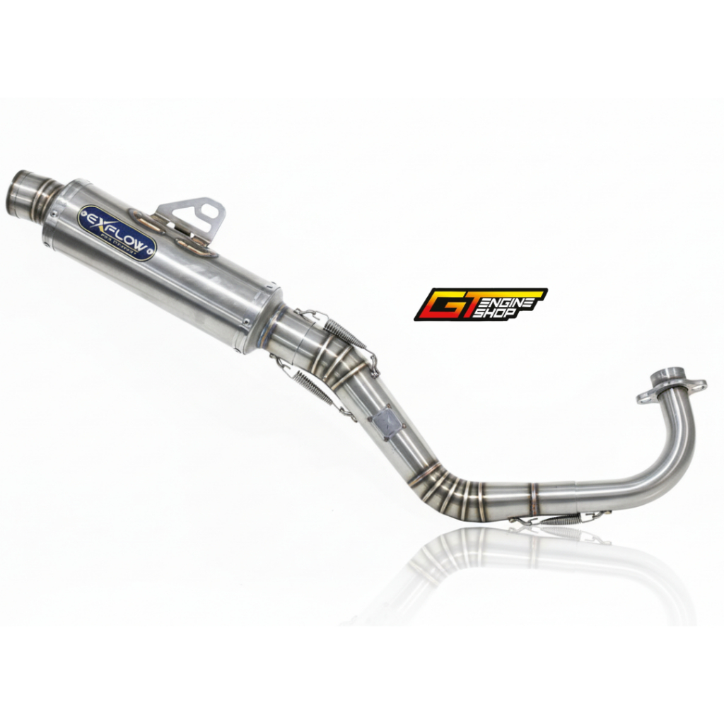 KNALPOT EXFLOW MIO FFA 200CC - 250CC ORIGINAL KNALPOT MIO FFA 200C - 250CC ORIGINAL EXFLOW