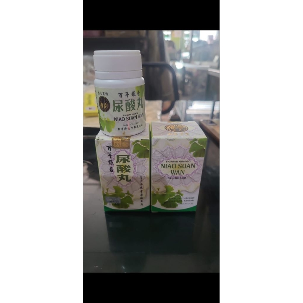 Niao Suan Wan Capsul Ampuh untuk Rematik Sendi Kolestrol Produk Asli