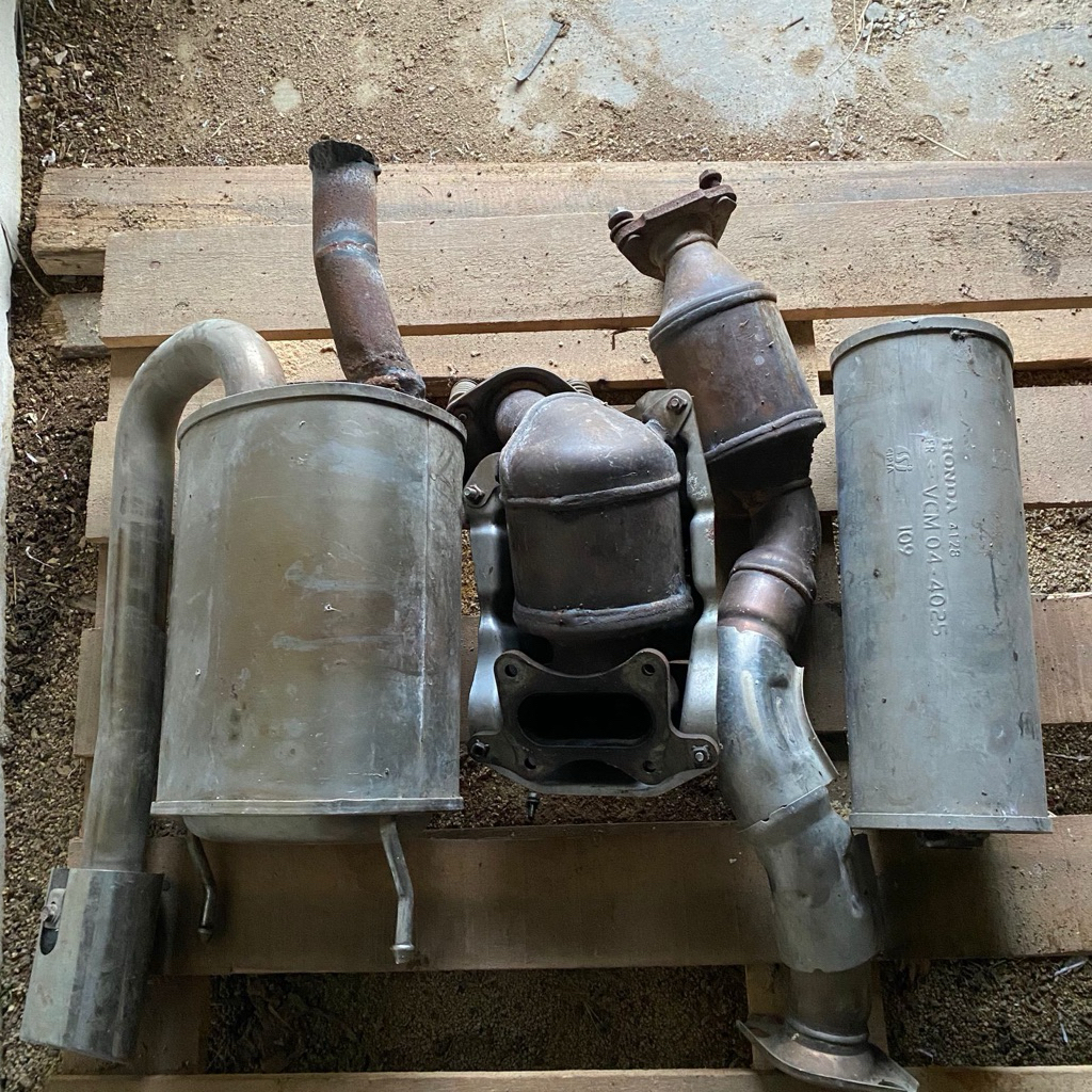 knalpot original copotan jazz ge8