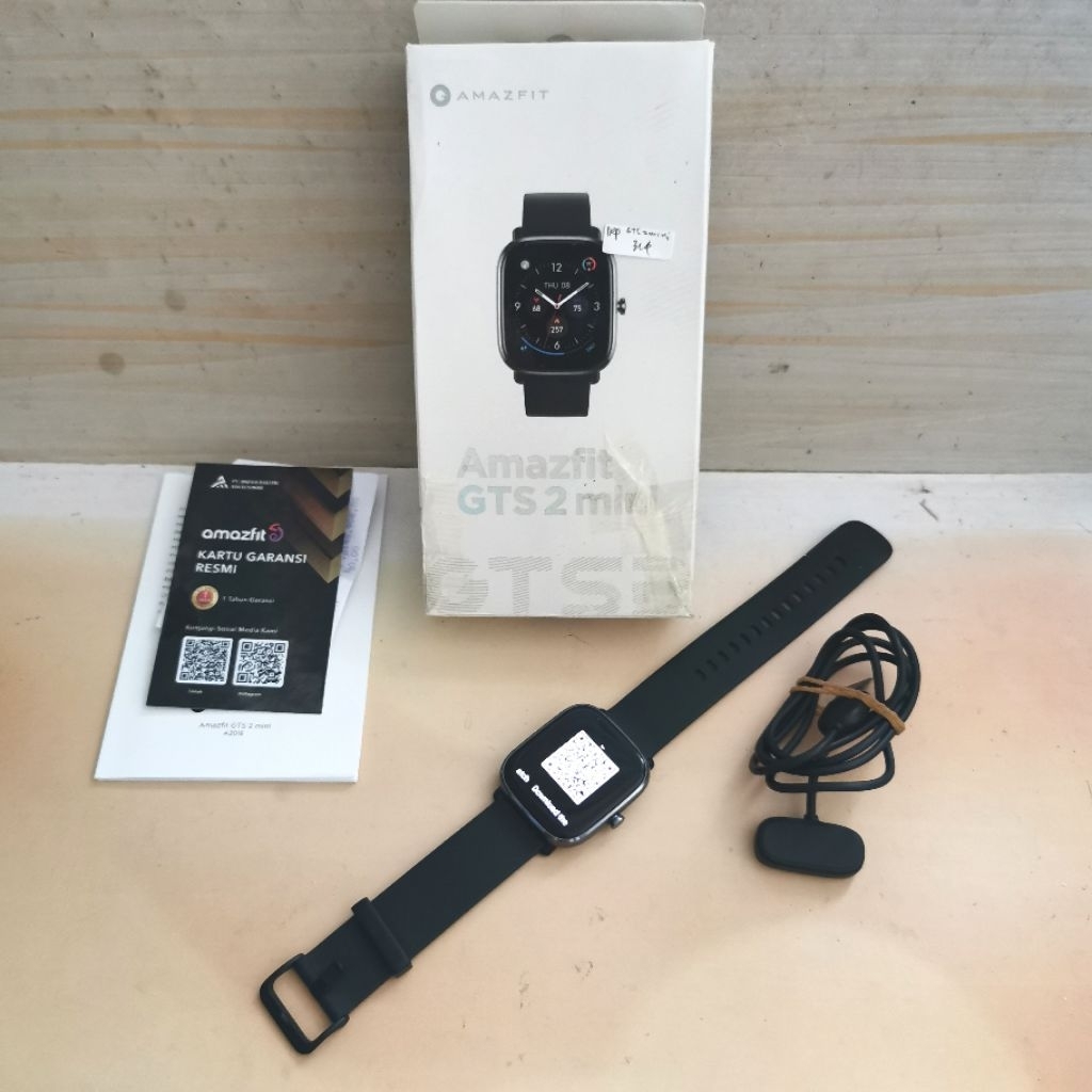 Amazfit GTS 2 Mini Bekas - Fullset - GTS2 mini second
