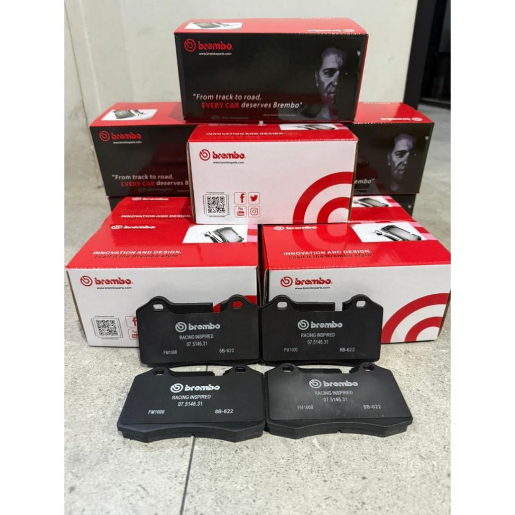 Brake Pad Brembo Kampas Rem Brembo BBK 4 Pot 6 Pot F40 F50 CTSV GT6