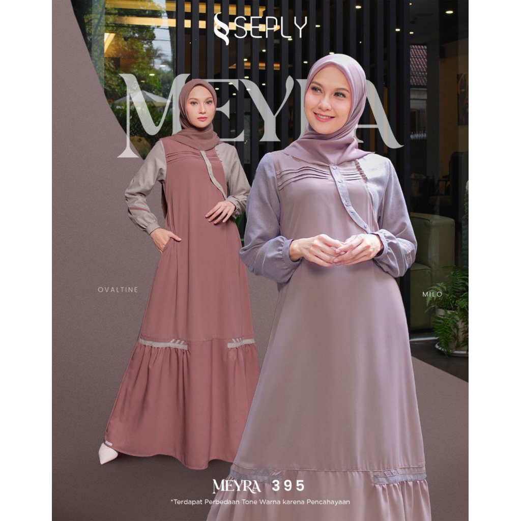 Gamis Dress Meyra 395, SEPLY
