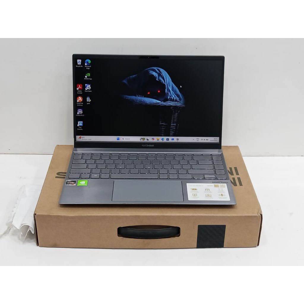 asus zenbook ux425ug amd ryzen 5-5500u nvidia mx450 ram 8gb ssd 512gb