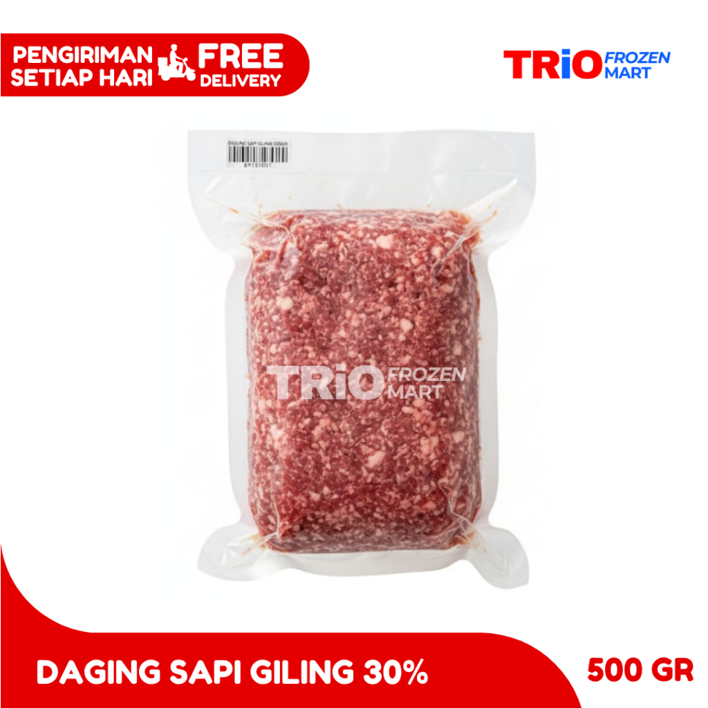 DAGING SAPI GILING 30%FAT HALAL