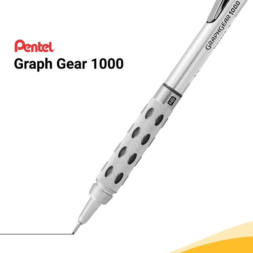 Pentel Graph Gear 1000 Mechanical Pencil GraphGear Pensil Mekanik