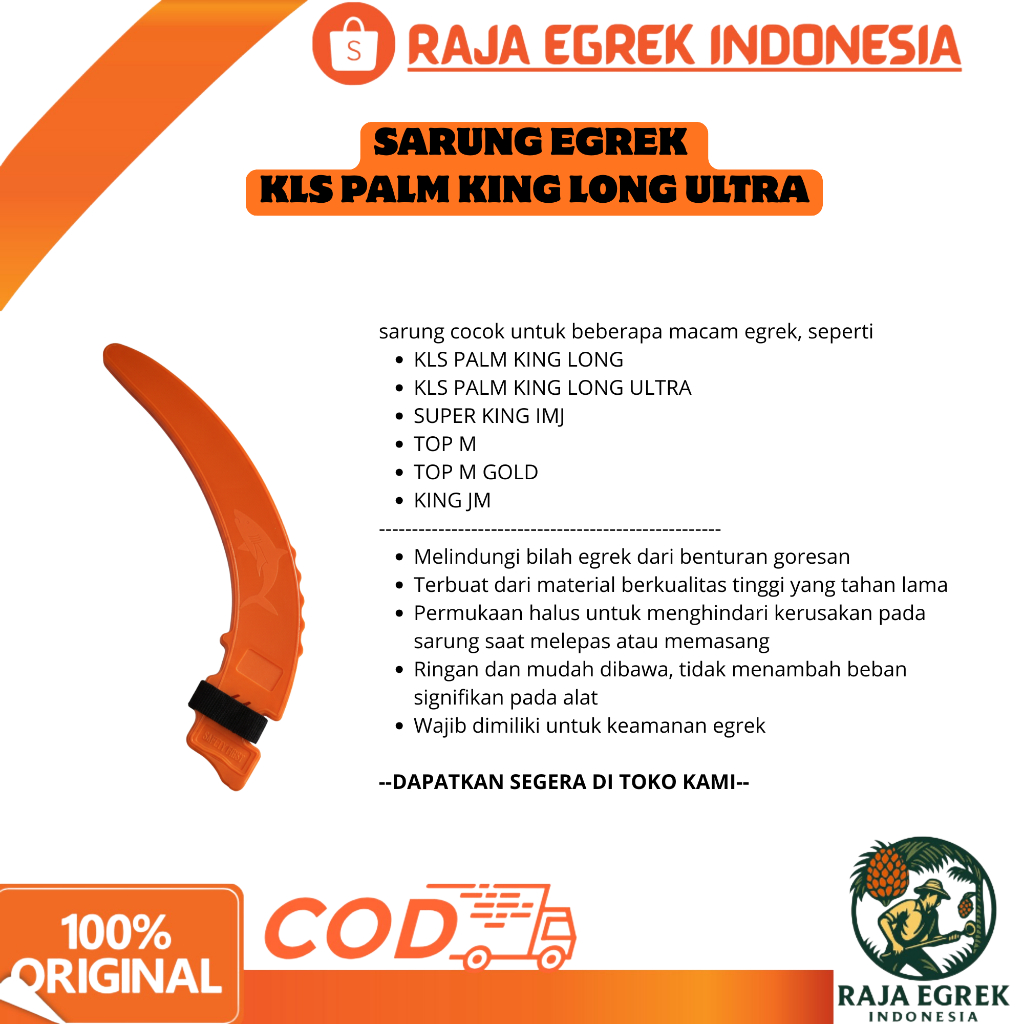 SARUNG EGREK KLS PALM KING PRO UNIVERSAL (ORI)