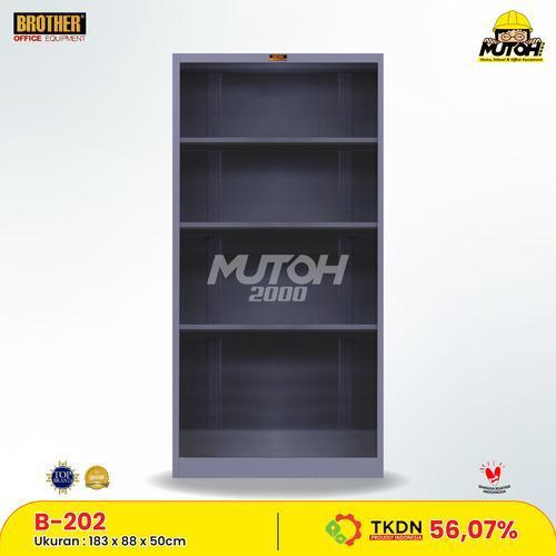 LEMARI ARSIP BESI 2 PINTU BROTHER B-202 TKDN