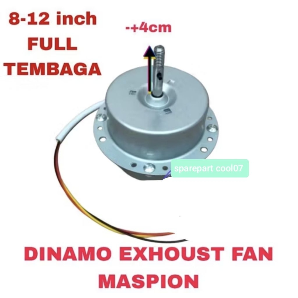Dinamo Exhaust Maspion Dinamo Hexos Maspion - Tembaga