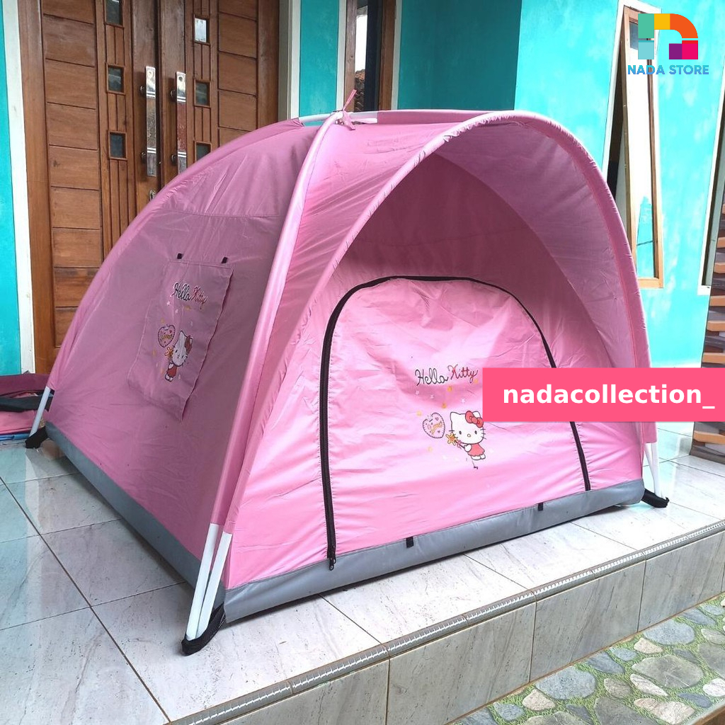 Tenda Anak Pink Hello Kitty,Sanrio Dan Frozen Ukuran