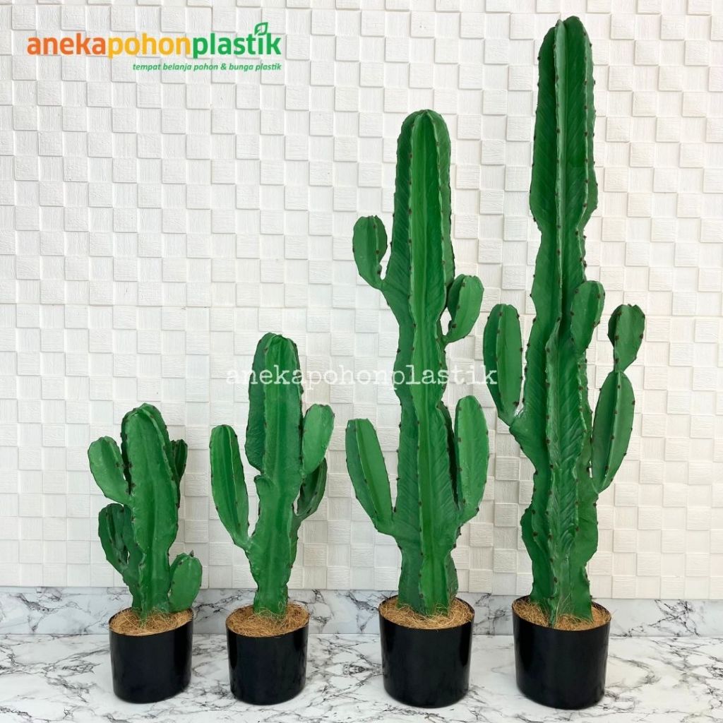 Tanaman Artificial Kaktus Koboi  Kaktus Palsu Latex Tanaman Artificial Imitasi Hiasan Ruangan Taman 