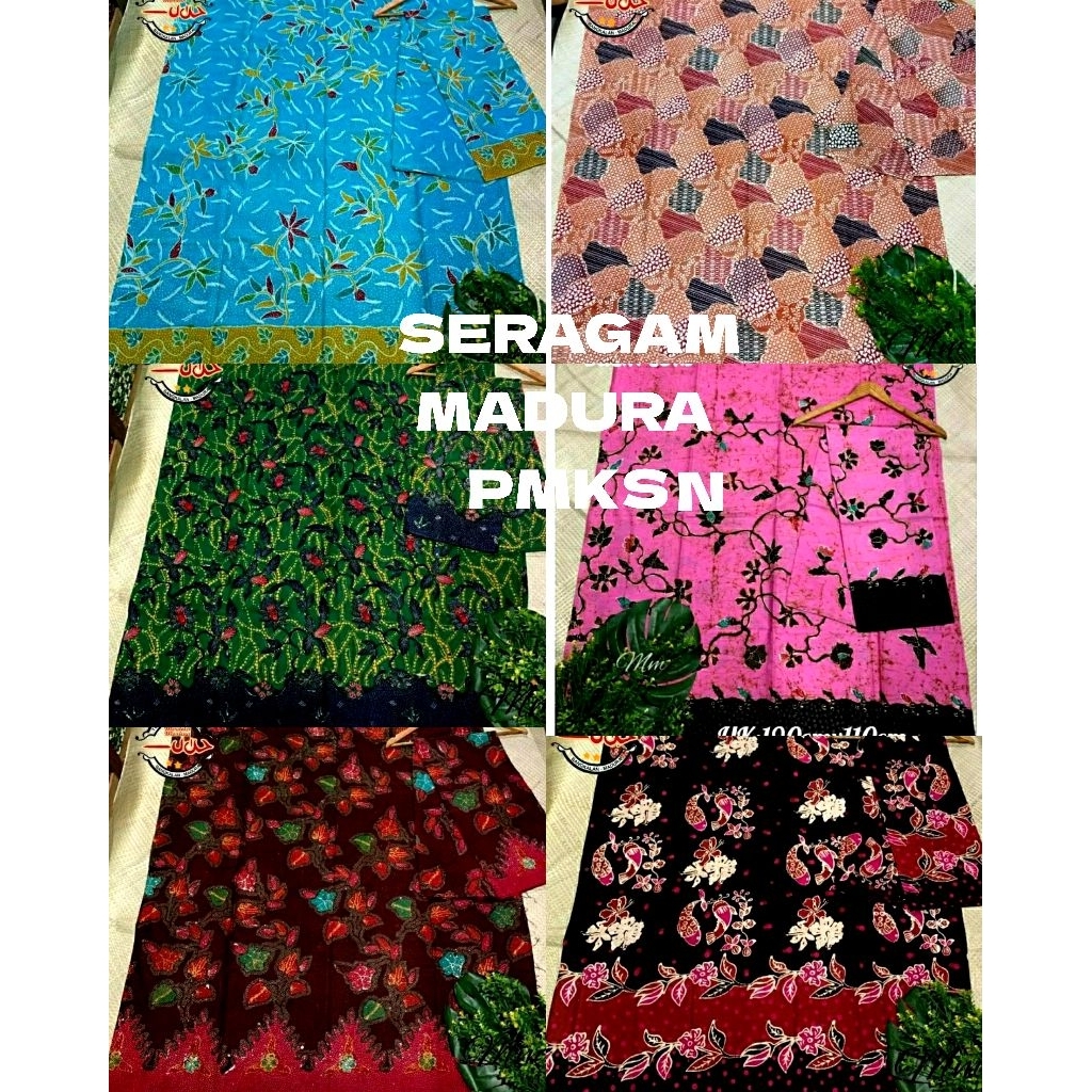 KAIN BATIK SERAGAM TULIS MADURA PAMAKKASAN