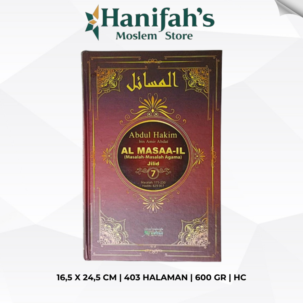 Al Masaail Jilid 7 Al Masail  Abdul Hakim bin Amir Abdat Almasaail Almasail Al Masaa il Muawiyah bin