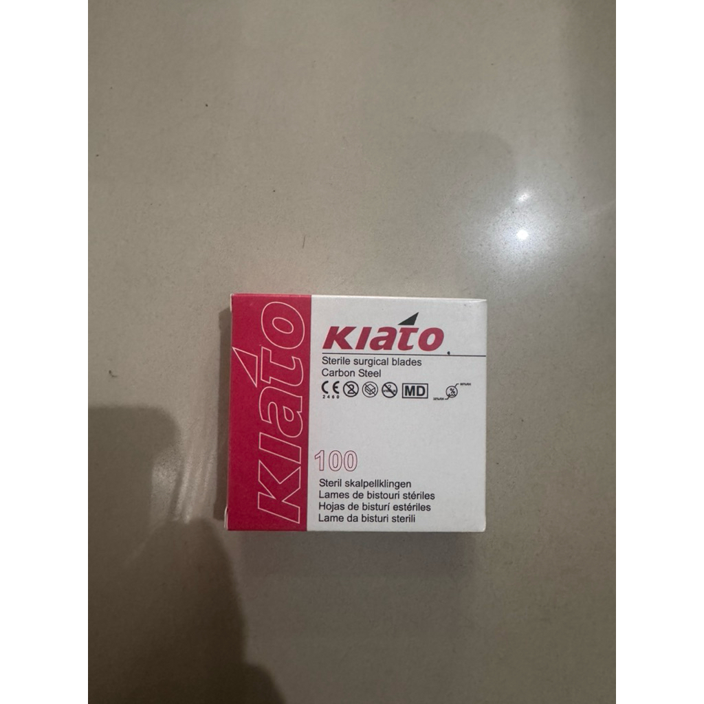 Blade Bisturi no 15 Kiato / Bisturi Kualitas Aesculap