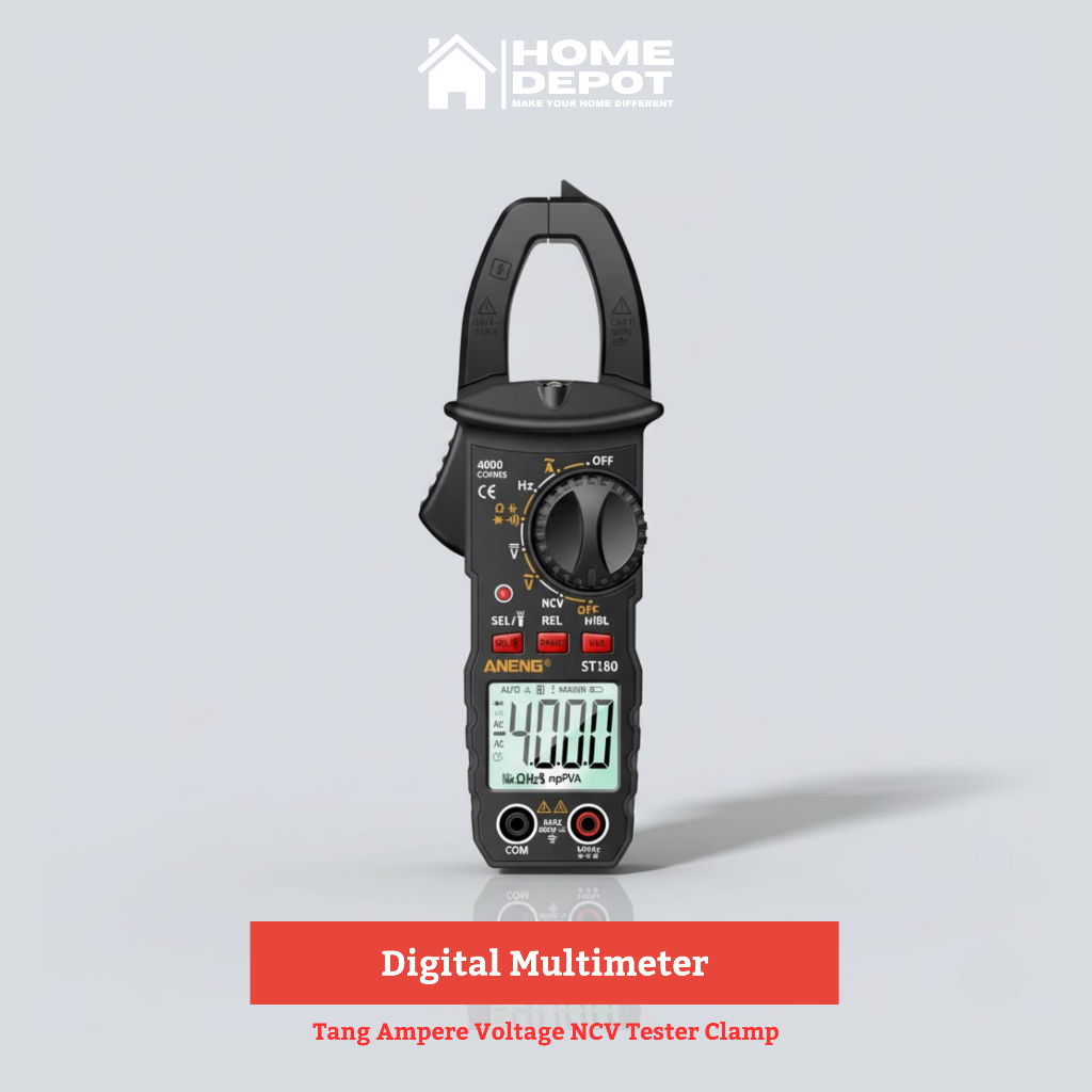 Digital Multimeter Tang Ampere Voltage NCV Tester Clamp