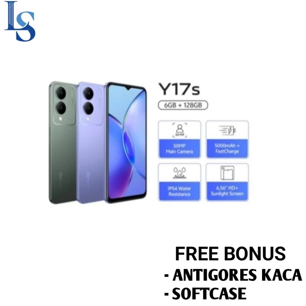 HP VIVO Y17s RAM 4/128  GB | 6/128 GB [Vivo Y17s 6/128 | 4/128 GB] Garansi resmi