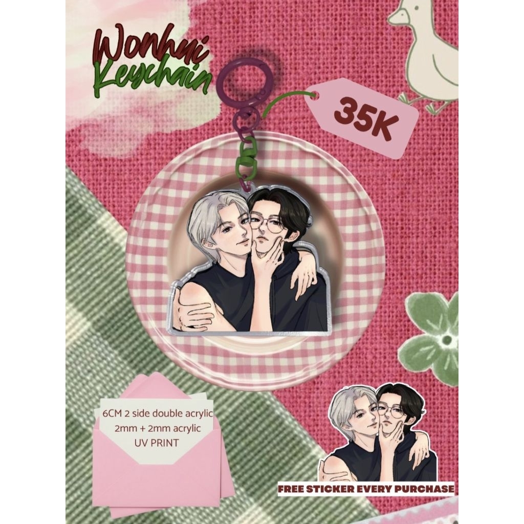 pelunasan keychain wonhui [BACA DESKRIPSI]