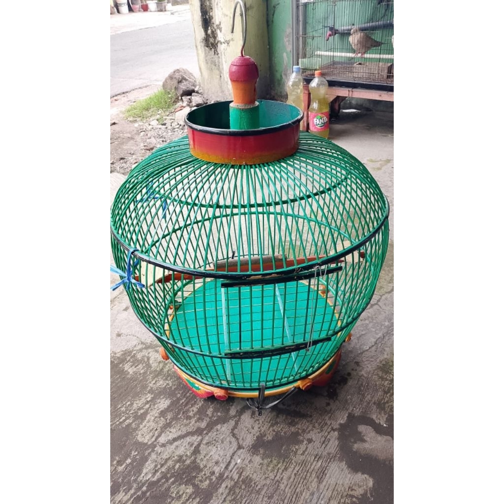 kurungan /sangkar burung perkutut puter derkuku gojek
