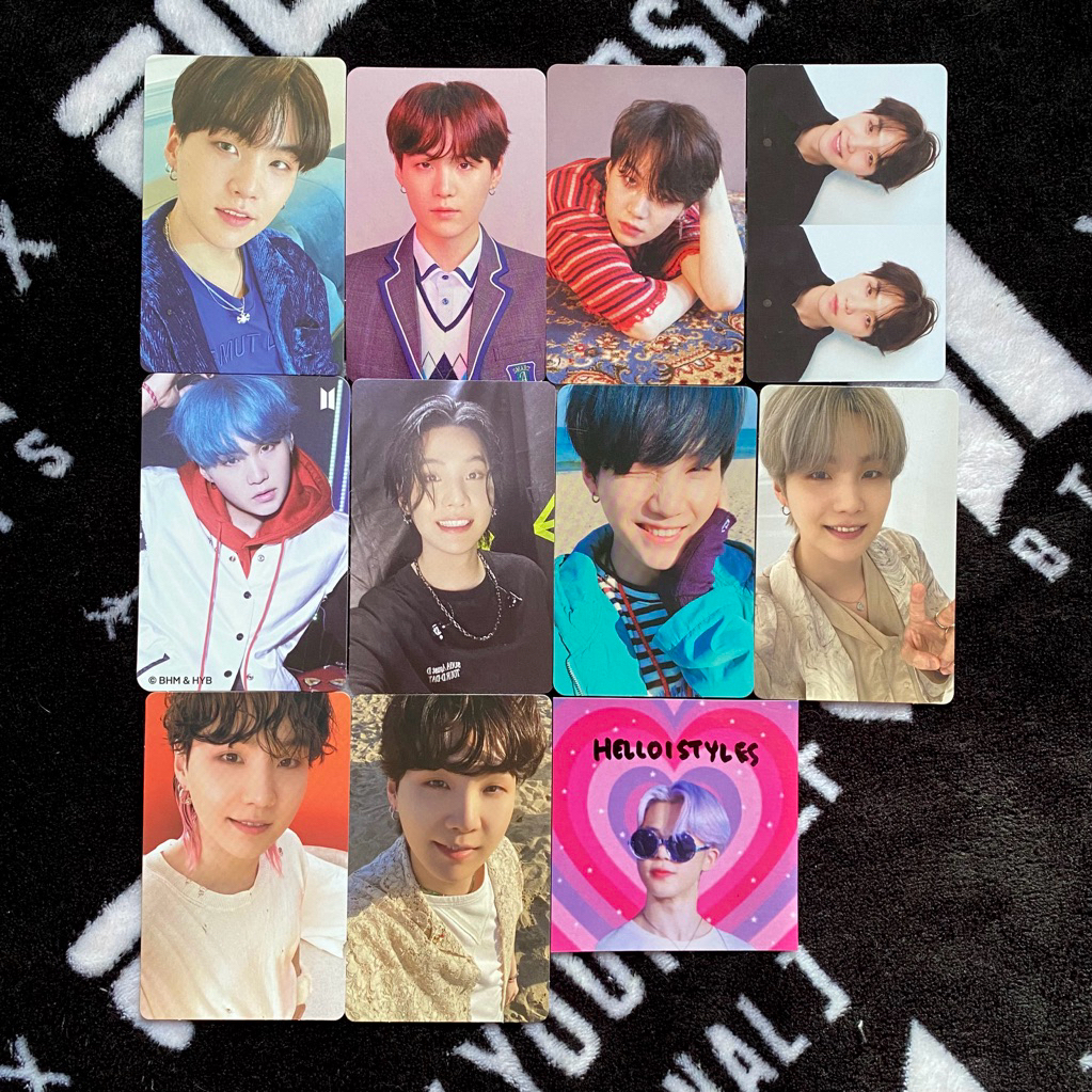 (3/6) Photocard SUGA BTS Yoongi Official Album Proof Compact Butter Cream Peaches MOTS Persona BE DN