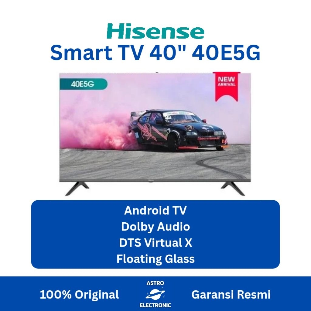HISENSE 40E5G FULL HD ANDROID TV 40 Inch