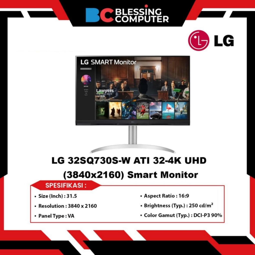 Smart TV LG 32SQ730S-W ATI UHD SmartTV 32 inchi