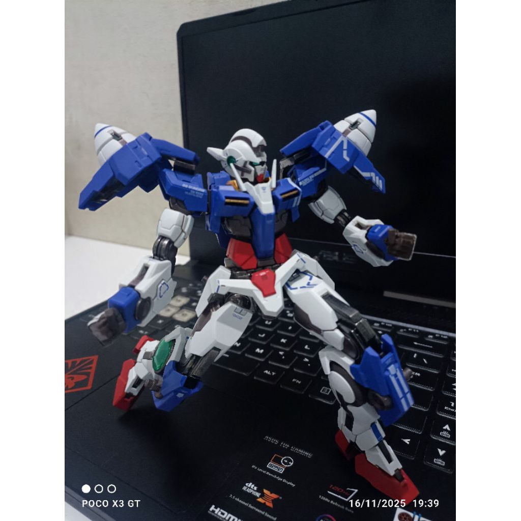 Metal build Gundam GN 00  Seven Sword (Rare). Original Tamashii.