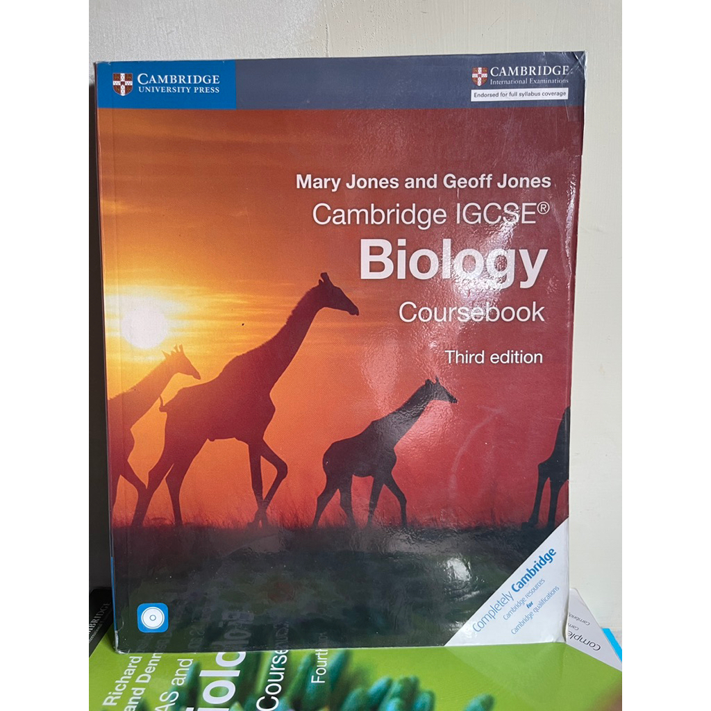 (Original) Buku CAMBRIDGE IGCSE BIOLOGY Coursebook