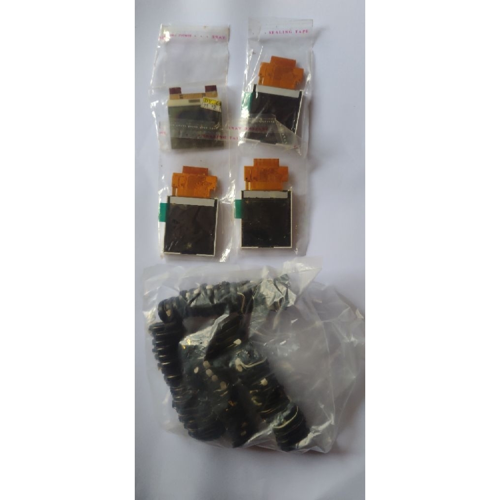 Borongan berbagai flexible hp jadul, lcd, speaker sepaket