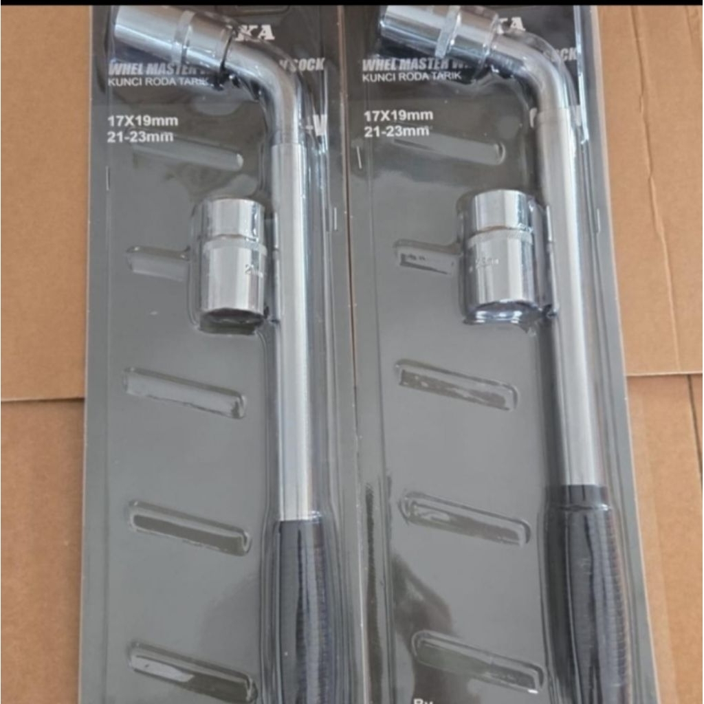 Kunci Roda Ban Mobil Model Tarik Komplit / Kunci Sok Ban Mobil